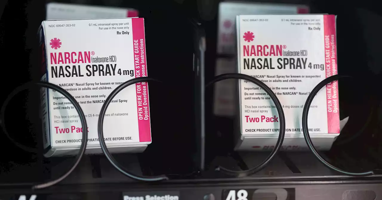 A Naloxone Vending Machine Has Reversed Nearly 1,000 Overdoses, Researcher Says