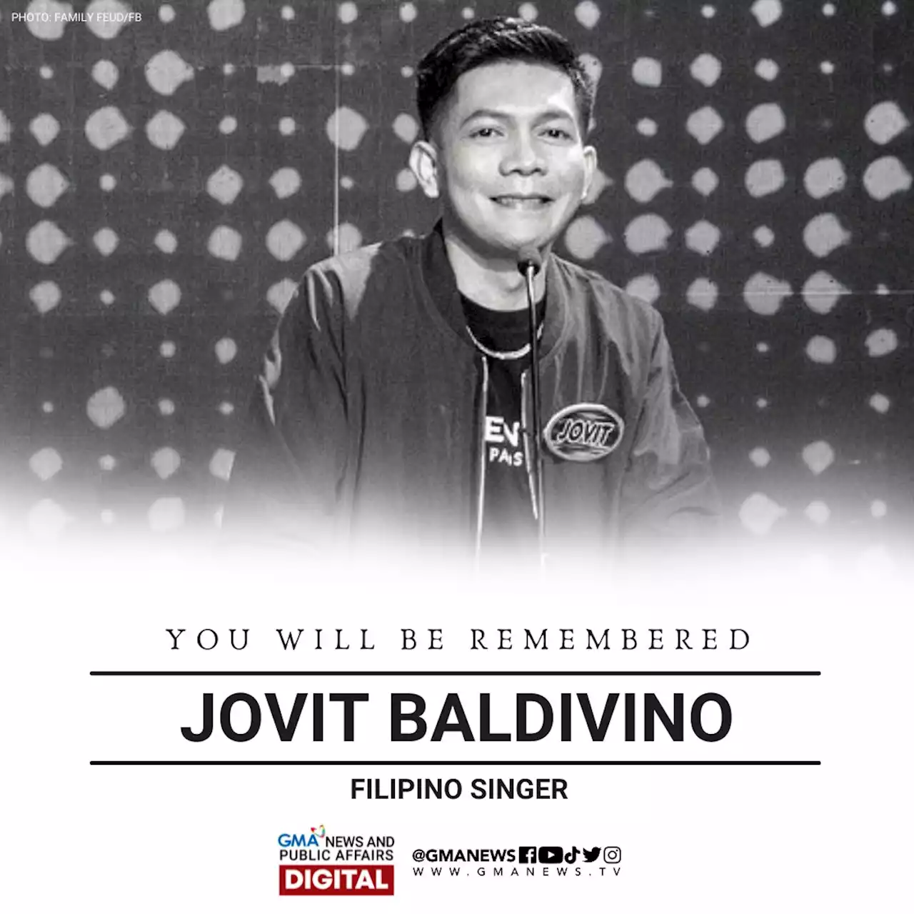 Singer Jovit Baldivino passes away at 29