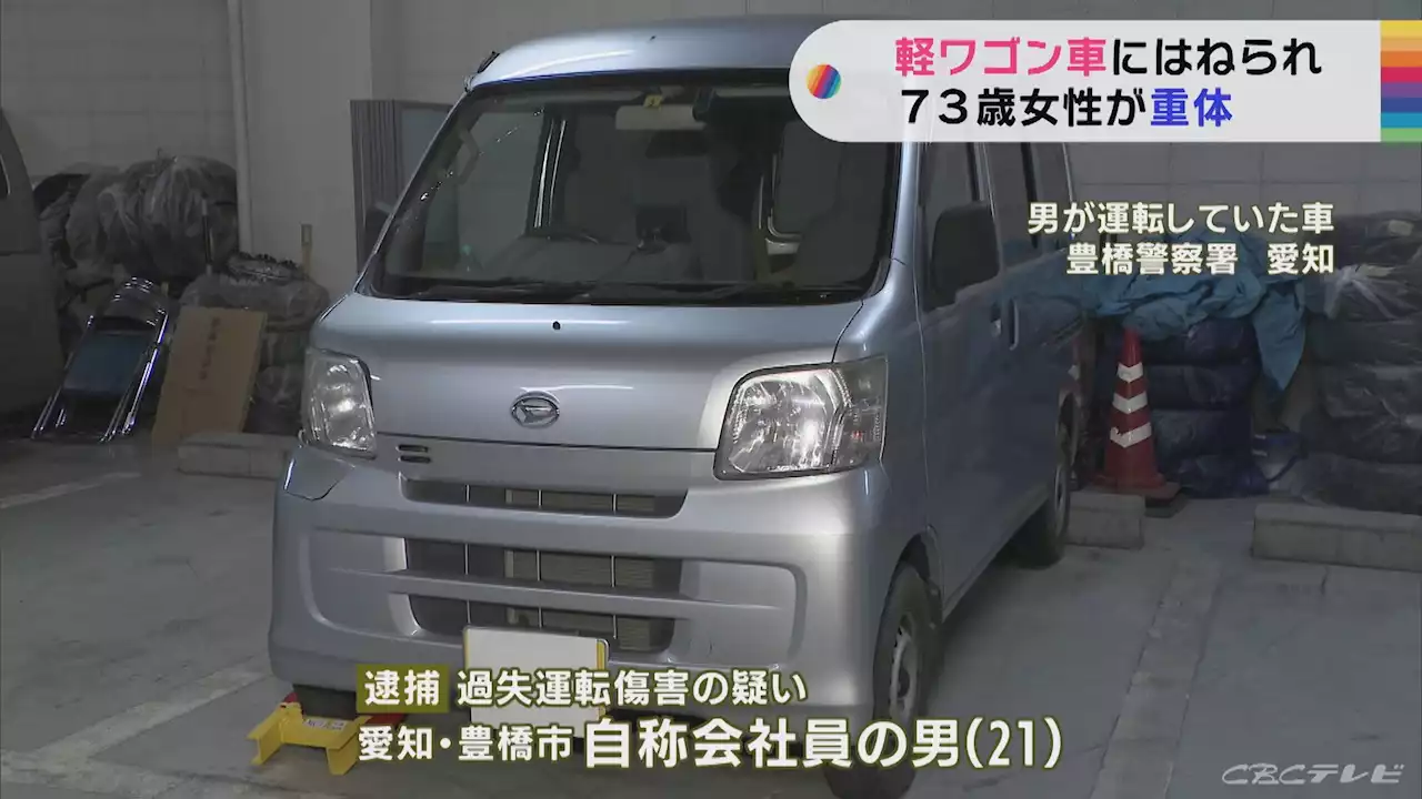 ７３歳女性が軽ワゴン車にはねられ重体 愛知・豊橋市 - トピックス｜Infoseekニュース