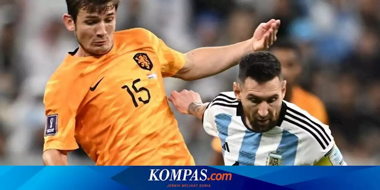 Belanda Vs Argentina: Assist Jenius Messi, Tim Tango Unggul 1-0