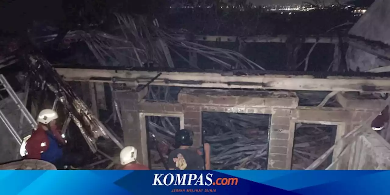 Bangunan Vila Milik WN Perancis Ludes Terbakar, Diduga karena Korsleting Listrik