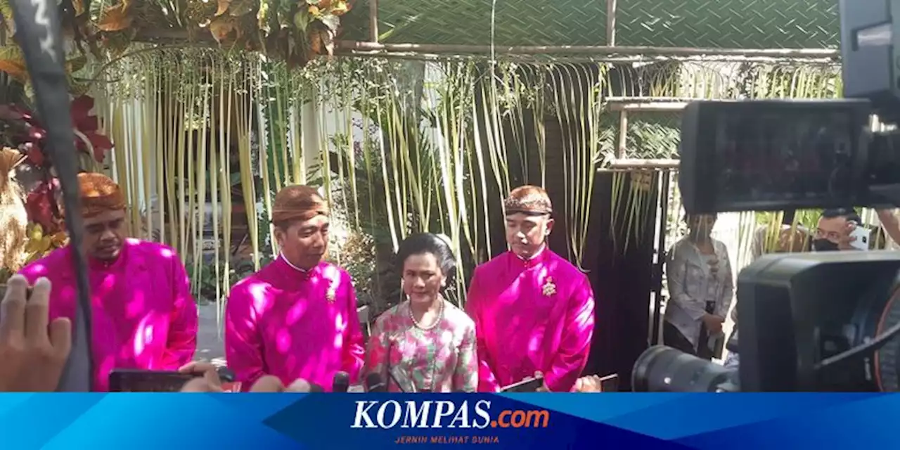 Iriana Menangis di Siraman Anak Bungsunya Kaesang Pangarep