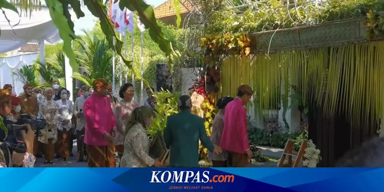 Luhut hingga Muhadjir Hadiri Siraman Kaesang di Rumah Presiden Jokowi