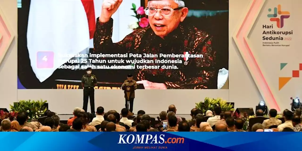 Wapres Nilai Pemberantasan Korupsi Mesti Diarahkan pada Perubahan Perilaku