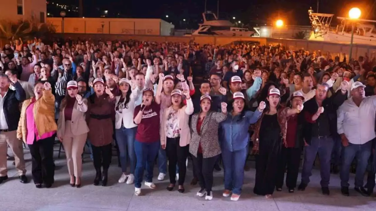 Miles de ciudadanos de Baja California Sur se adhieren a proyecto de Claudia Sheinbaum