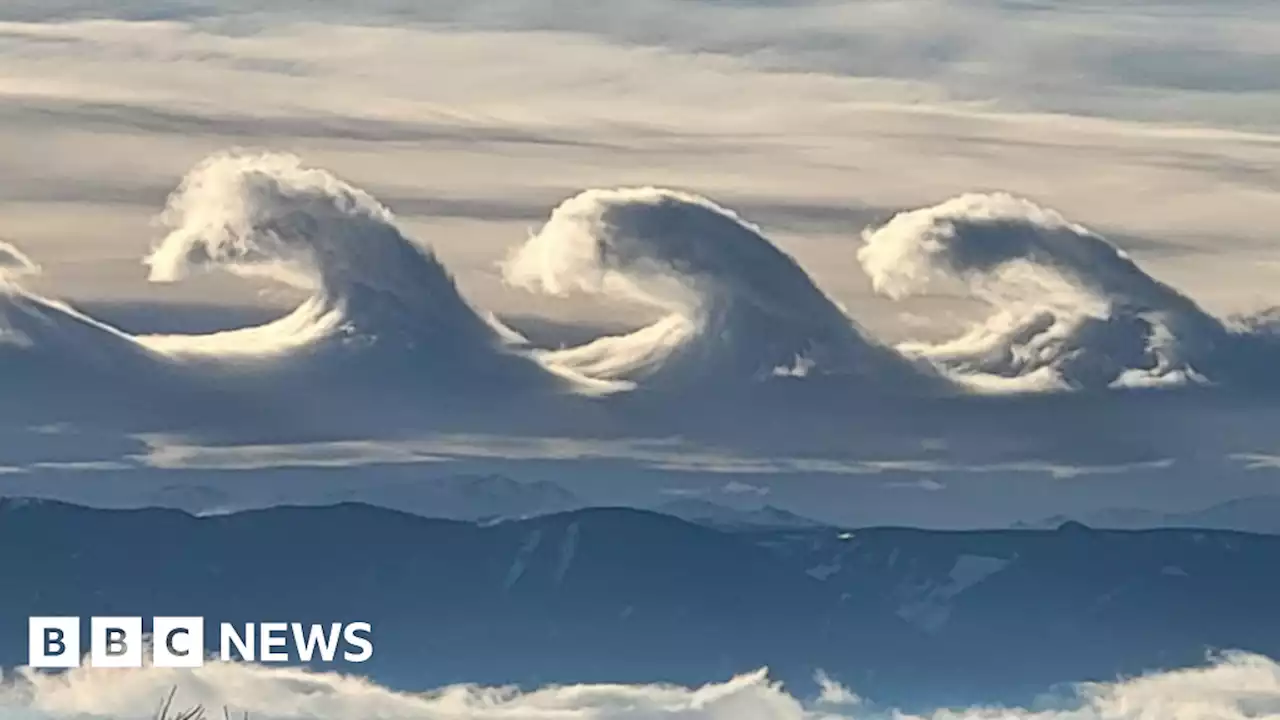 Kelvin-Helmholtz: Rare wave clouds amaze sky-watchers in Wyoming