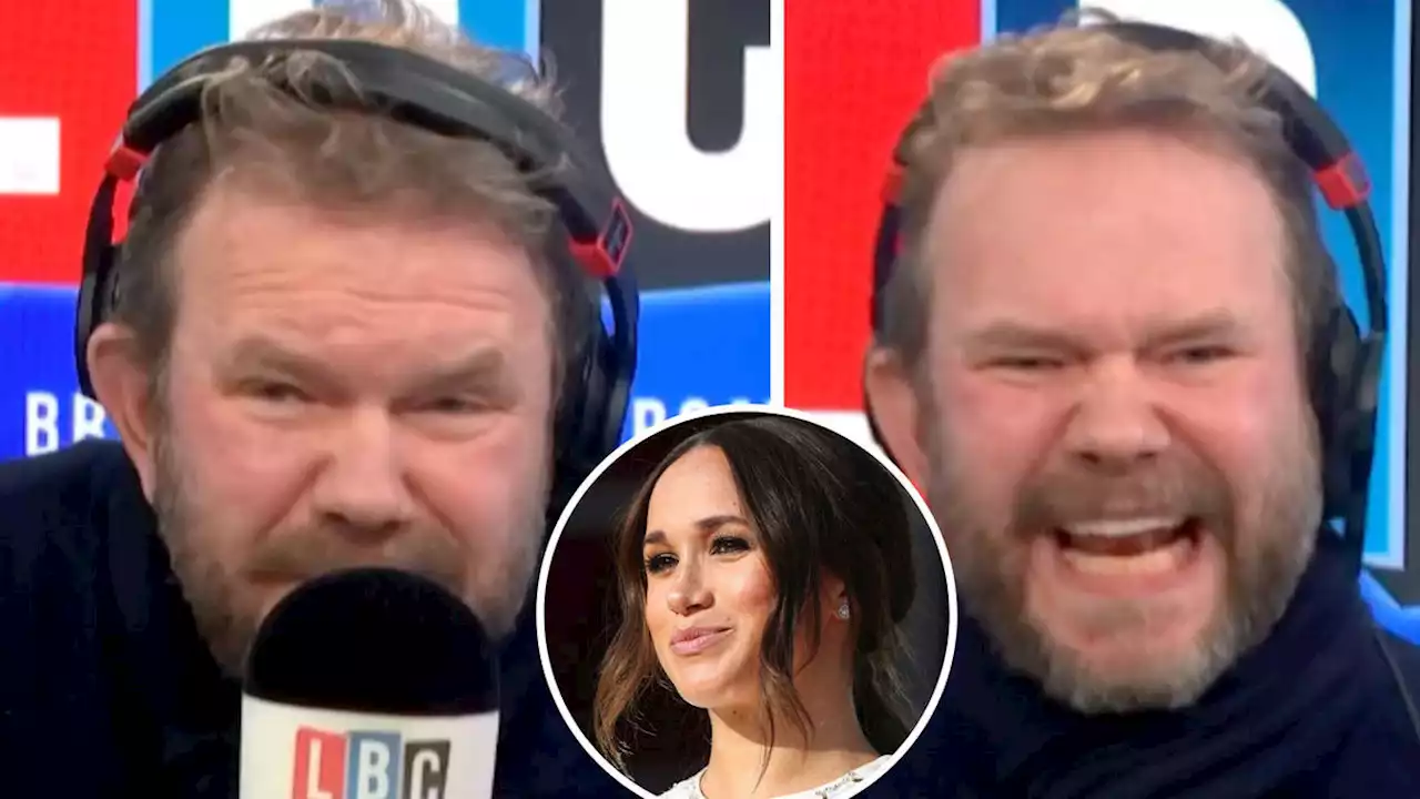 Caller ties himself in knots over Meghan Markle, claiming she reminds him of his exes