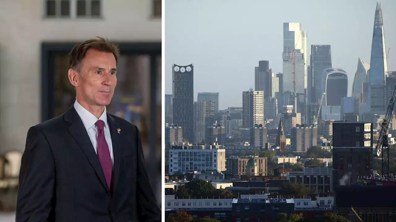 Post-Brexit 'big bang for the City': Jeremy Hunt unveils biggest banking reforms for 30 years