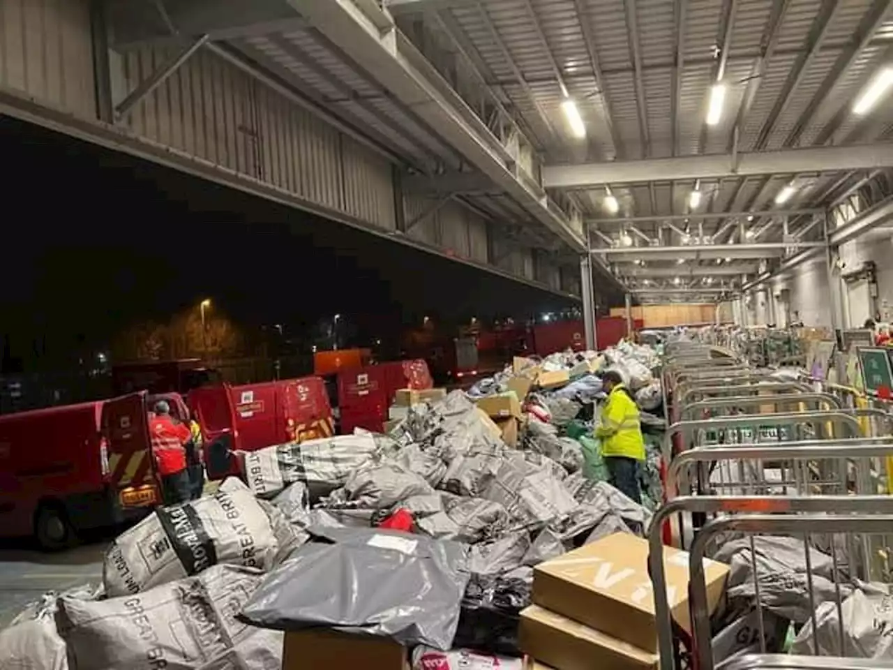 Royal Mail staff in Leeds walk out on strike accused of 'holding Christmas to ransom' with delivery chaos