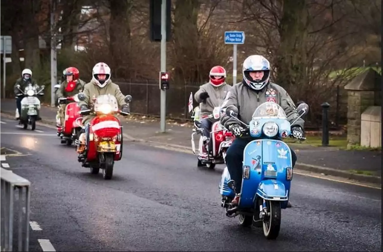 Annual Scooter Selection Box Run takes place for young patients in Greater Preston