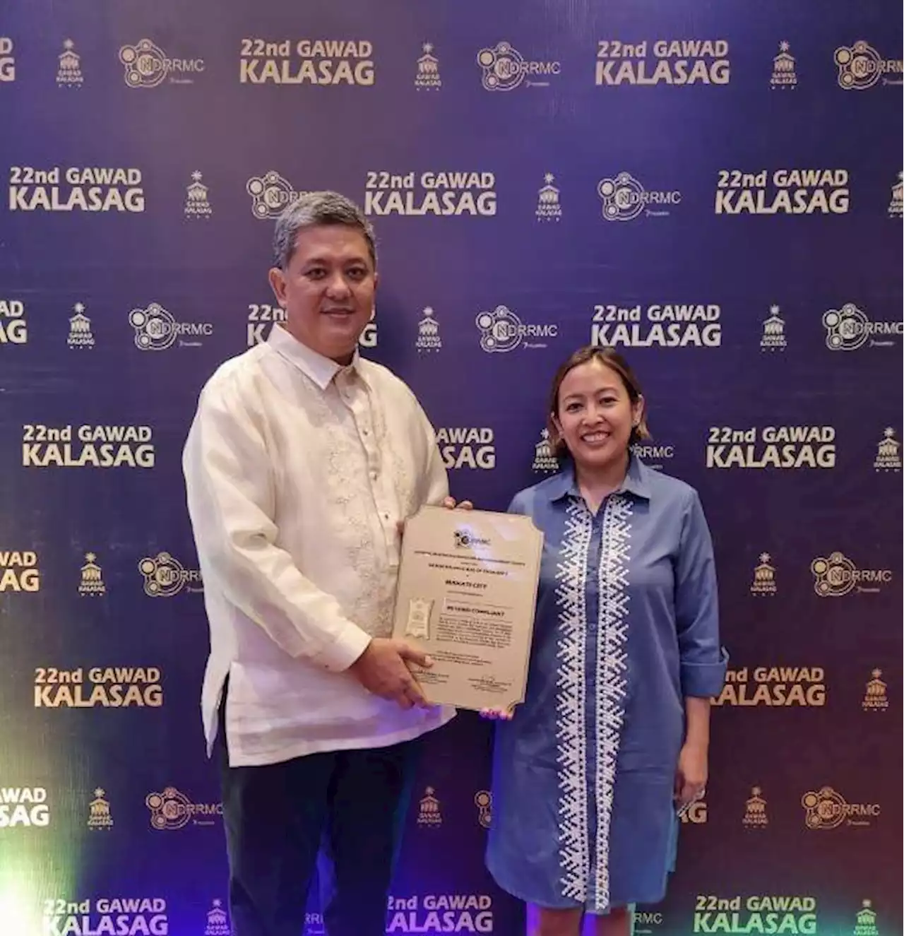 Makati City recognized for DRRM efforts, programs