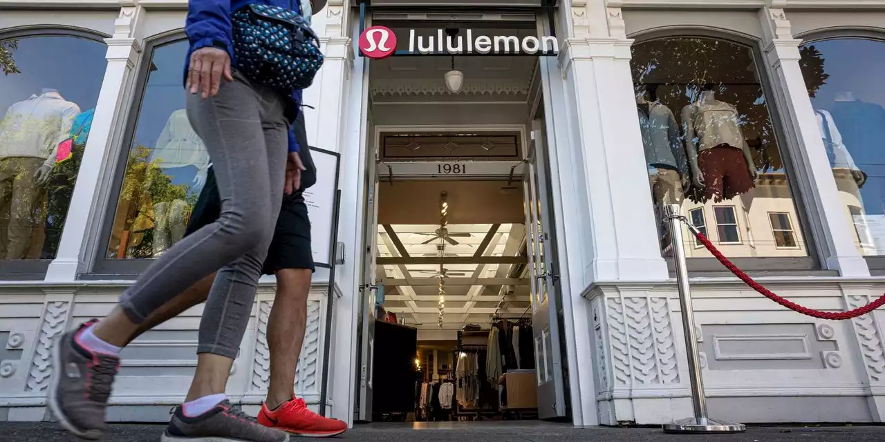 Lululemon stock drops 10% after mixed quarterly results, soaring inventories