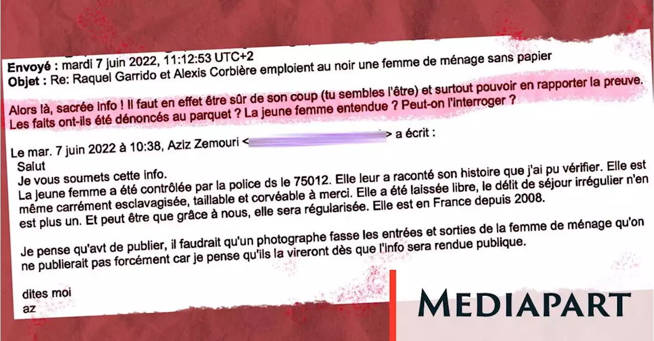 Faux scoop du « Point » sur Garrido-Corbière : un « accident industriel » écrit d’avance