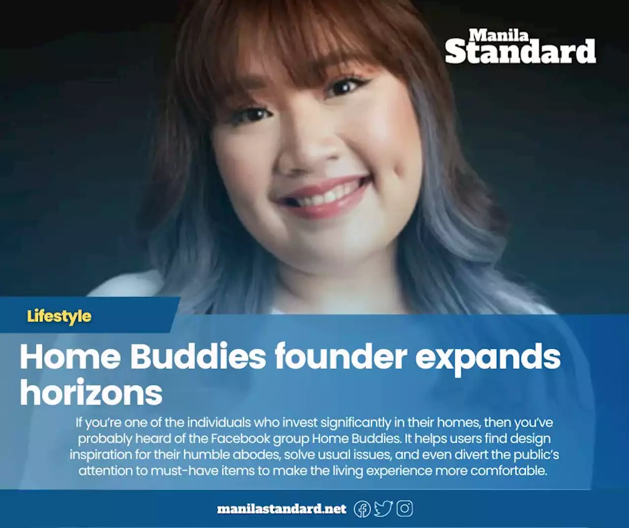 Home Buddies founder expands horizons