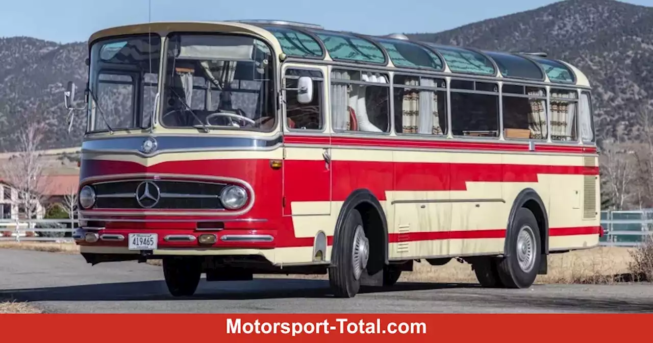 Klassisches Mercedes-Wohnmobil von 1961 stand zum Verkauf