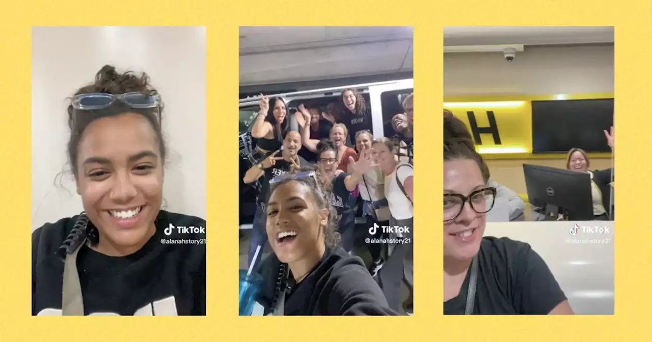 Viral TikTok shows group of strangers taking a 12-hour road trip together after Frontier canceled their flight