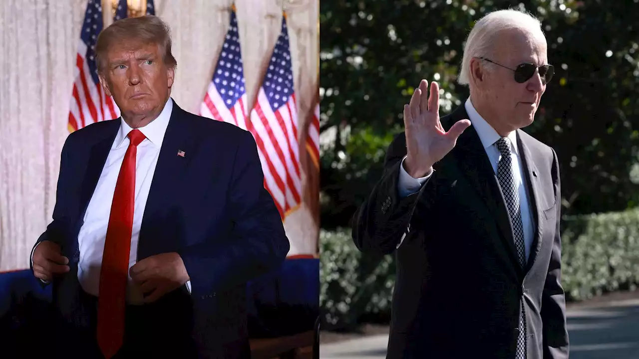 Trump attacks Biden for not doing something he failed to do himself