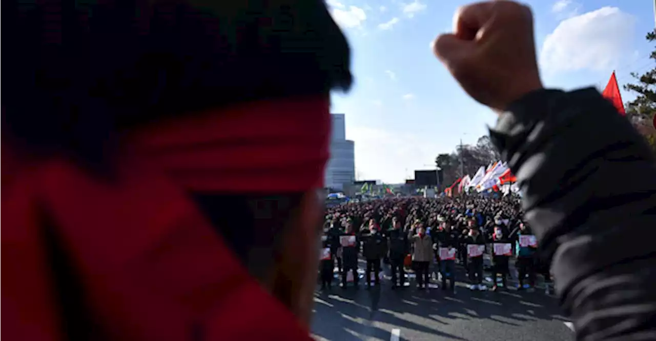 '퇴로도 막은 尹, 화물연대 몰살하려는 몽골군'