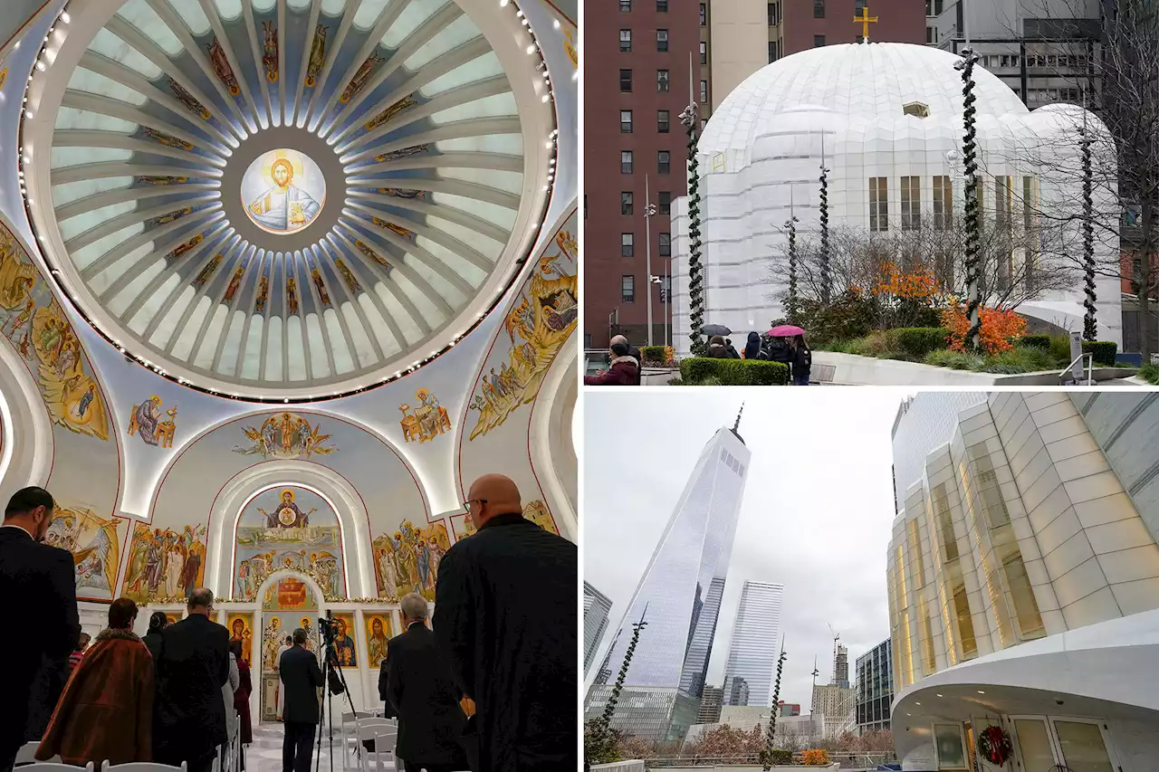 Saint Nicholas Church reopens for first time since 9/11 attacks