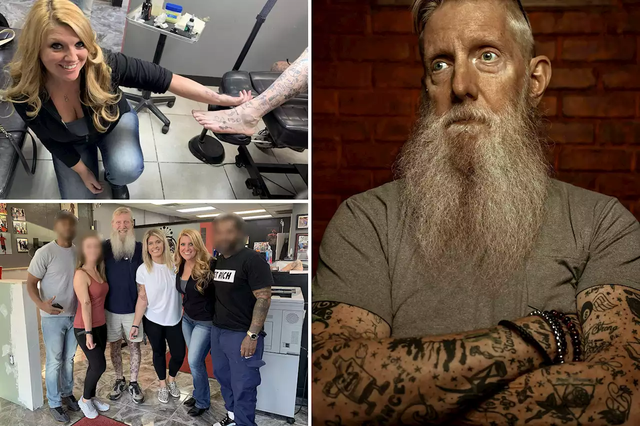 Terminally ill dad talks 600 strangers into matching tattoos ‘to remember him’