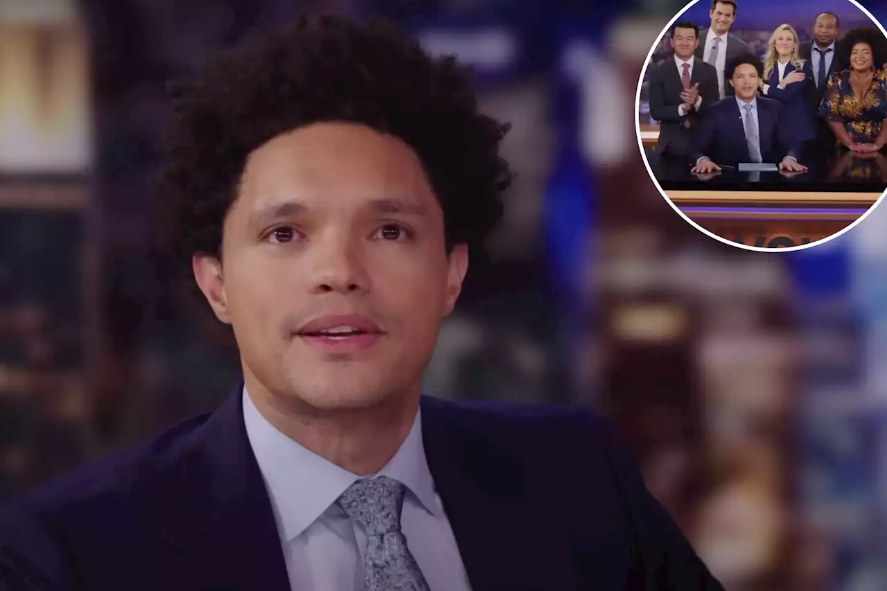 Trevor Noah bids emotional farewell in final ‘Daily Show’ episode: ‘I am so grateful’