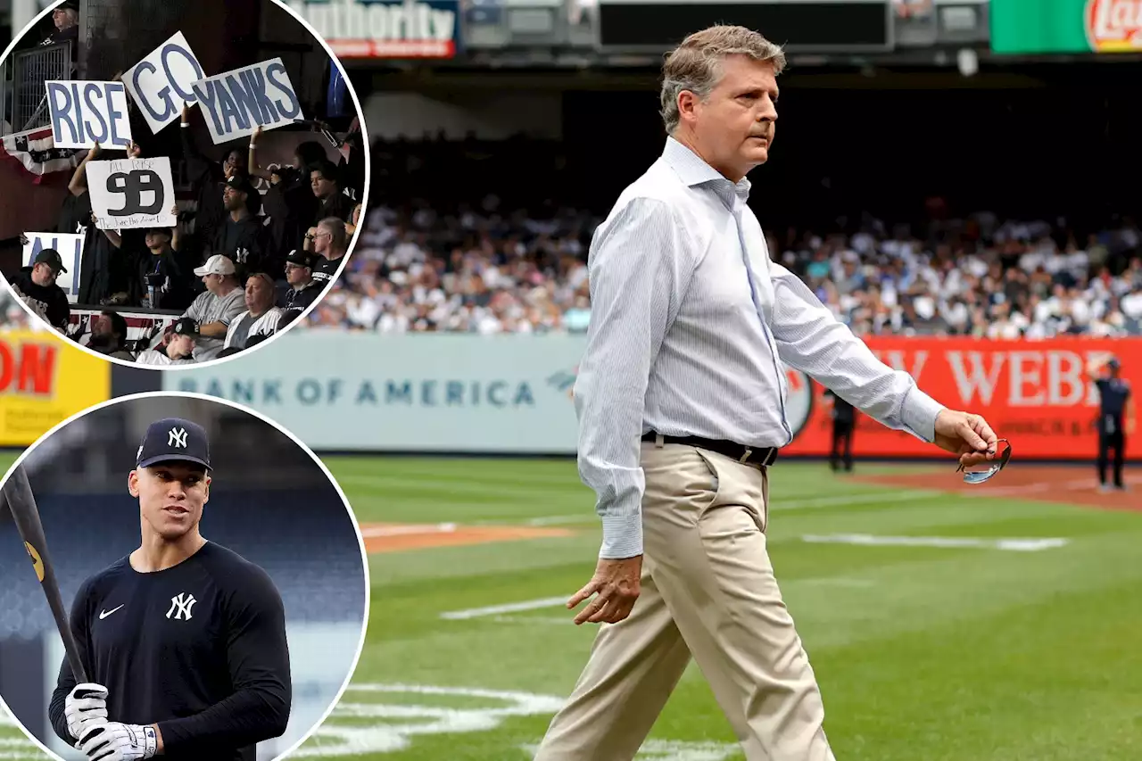 Yankees fans reminded Hal Steinbrenner of his Aaron Judge duty