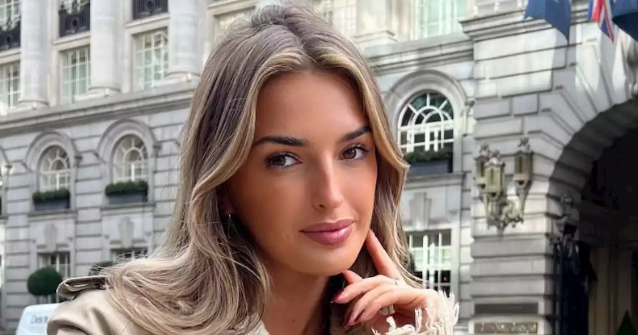 Jack Grealish's girlfriend Sasha Attwood is a golden hour beauty in Qatar