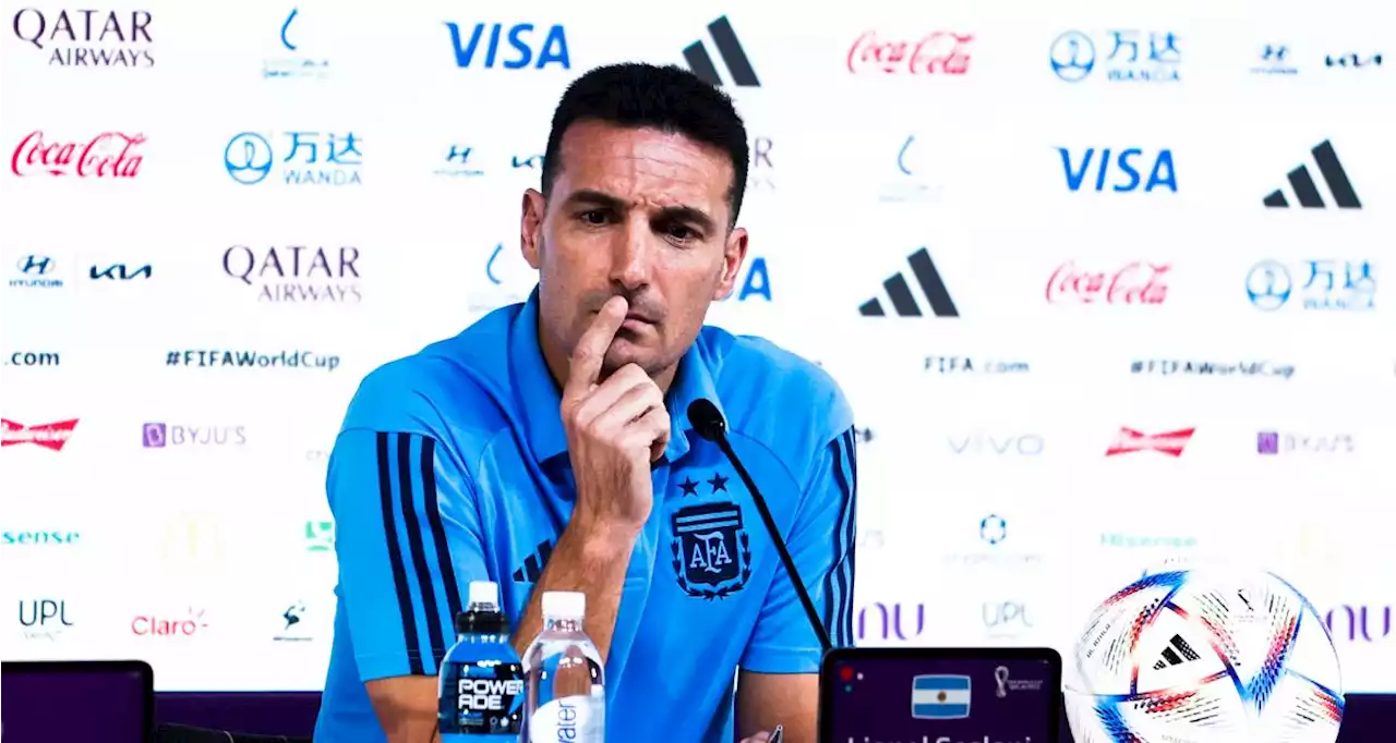 Pays-Bas – Argentine : le coach de Messi pousse un coup de gueule avant le choc !