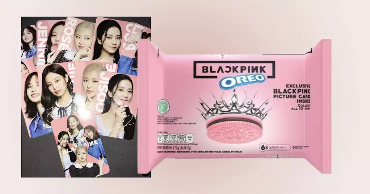 BLACKPINK teams up with Oreo for limited-edition cookies with photocards