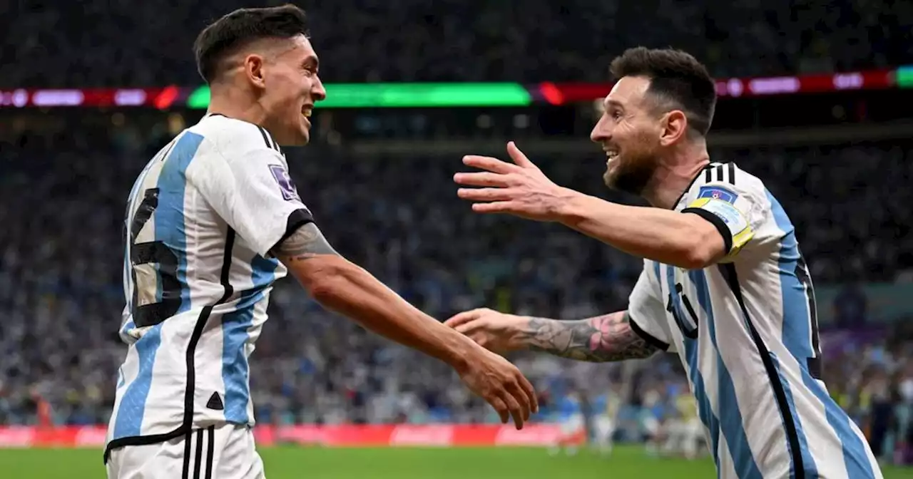 Messi ‘frotó la lámpara’, dio magistral asistencia y Argentina se está metiendo en ‘semis’