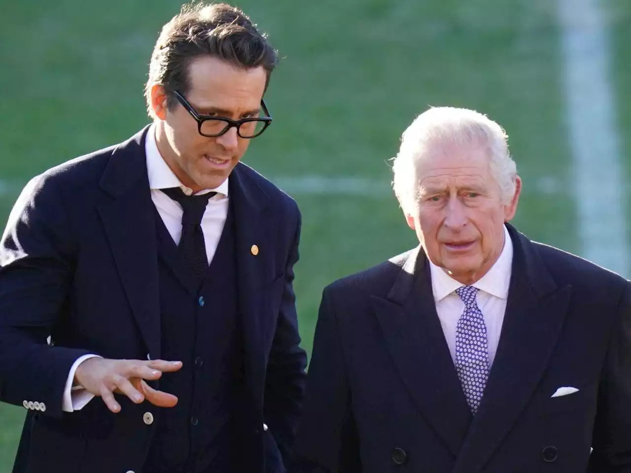 Charles and Camilla meet Hollywood royalty on football club visit