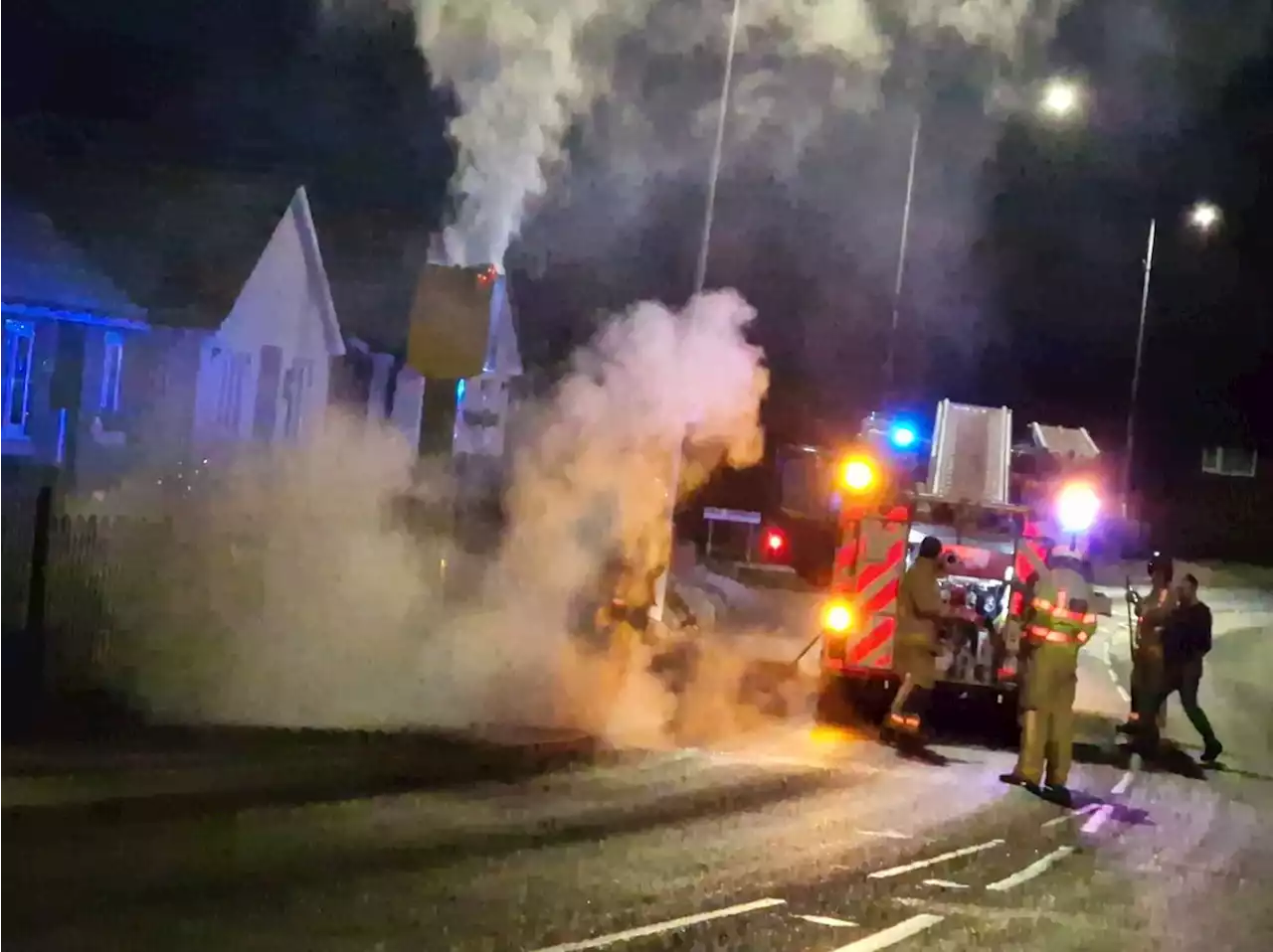 Police warning after 'selfish and mindless' fire attack on speed camera