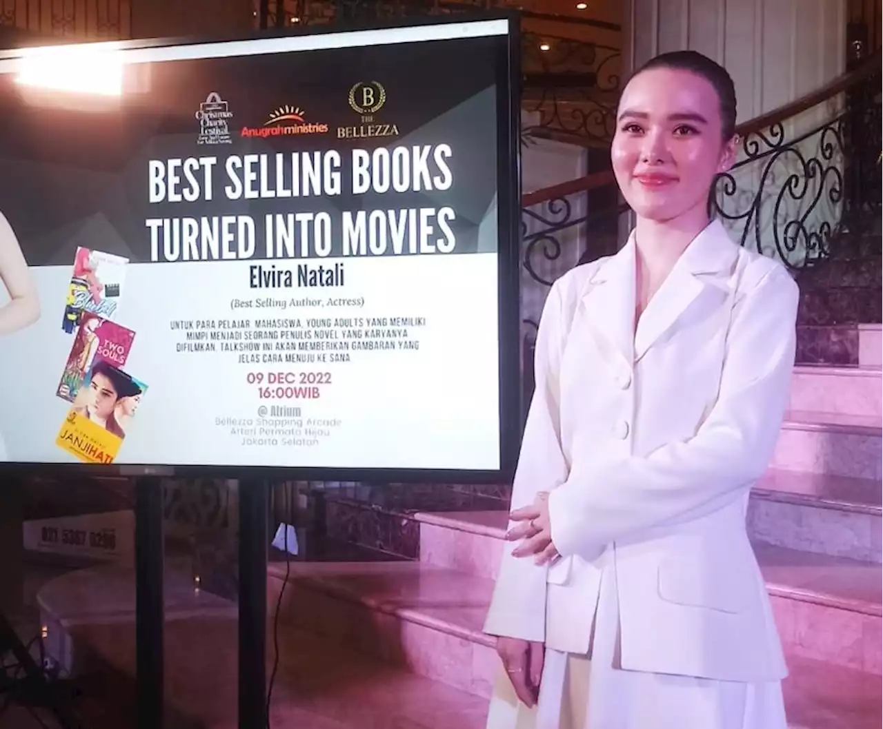 Jadi Speakers dalam Best Selling Books Turned Into Movies, Elvira Ingin Berbagi Inspirasi