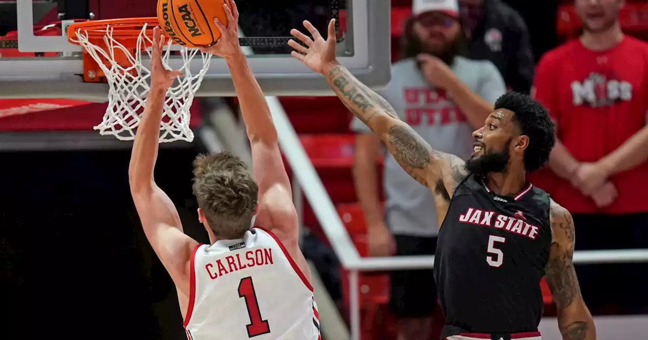 Utah hits 16 3-pointers, routs Jacksonville State