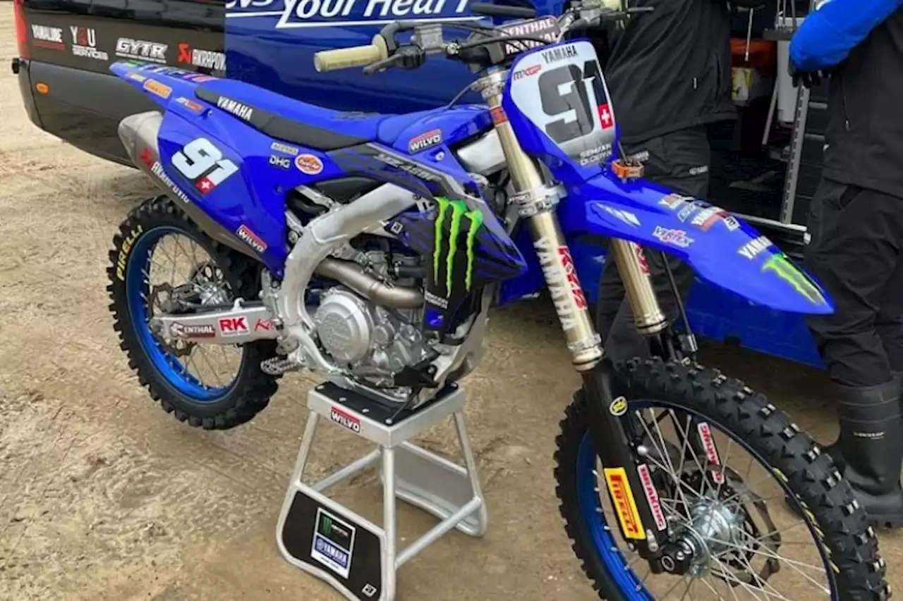 Jeremy Seewer: Sand-Session auf neuer Yamaha