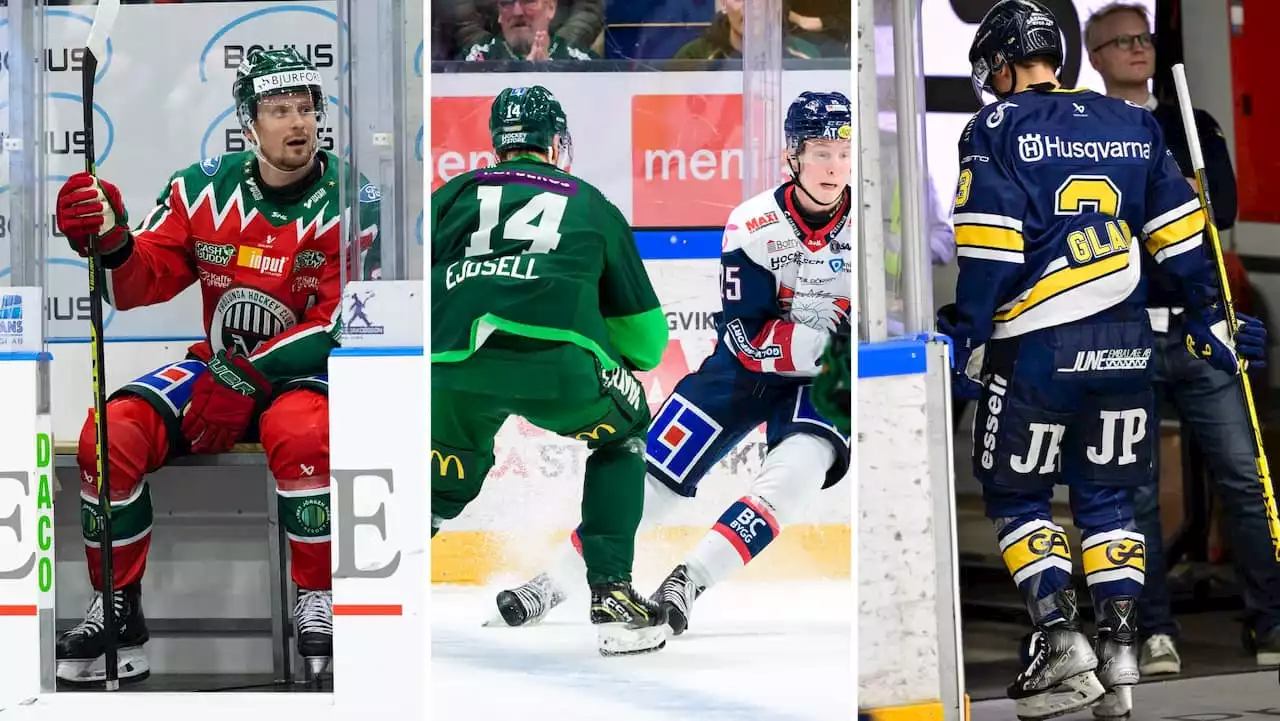 Fyra SHL-spelare anmälda till disciplinnämnden