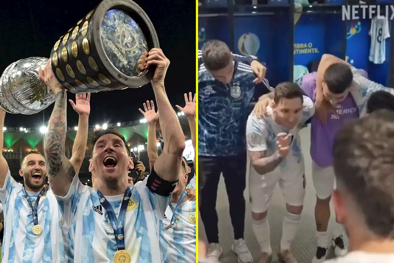 Lionel Messi delivered inspiring pre-match speech to Argentina players to win Copa America