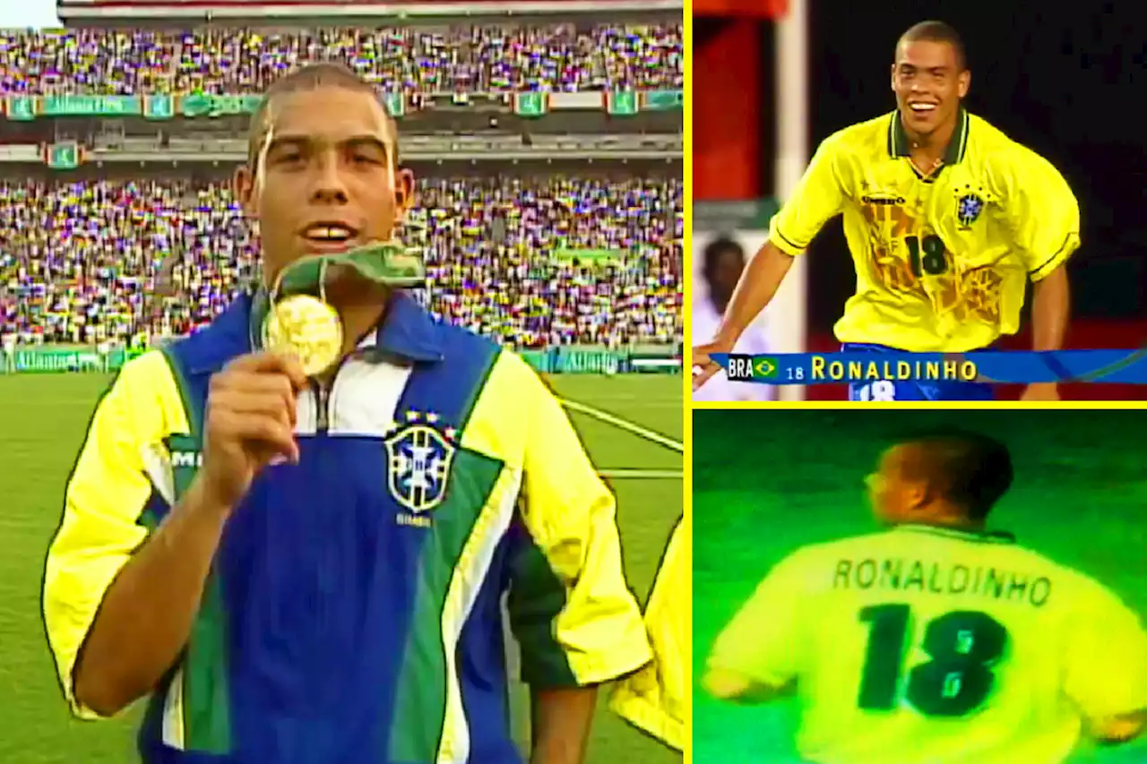 Ronaldo lit up 1996 Olympics and won medal for Brazil while known as 'Ronaldinho'