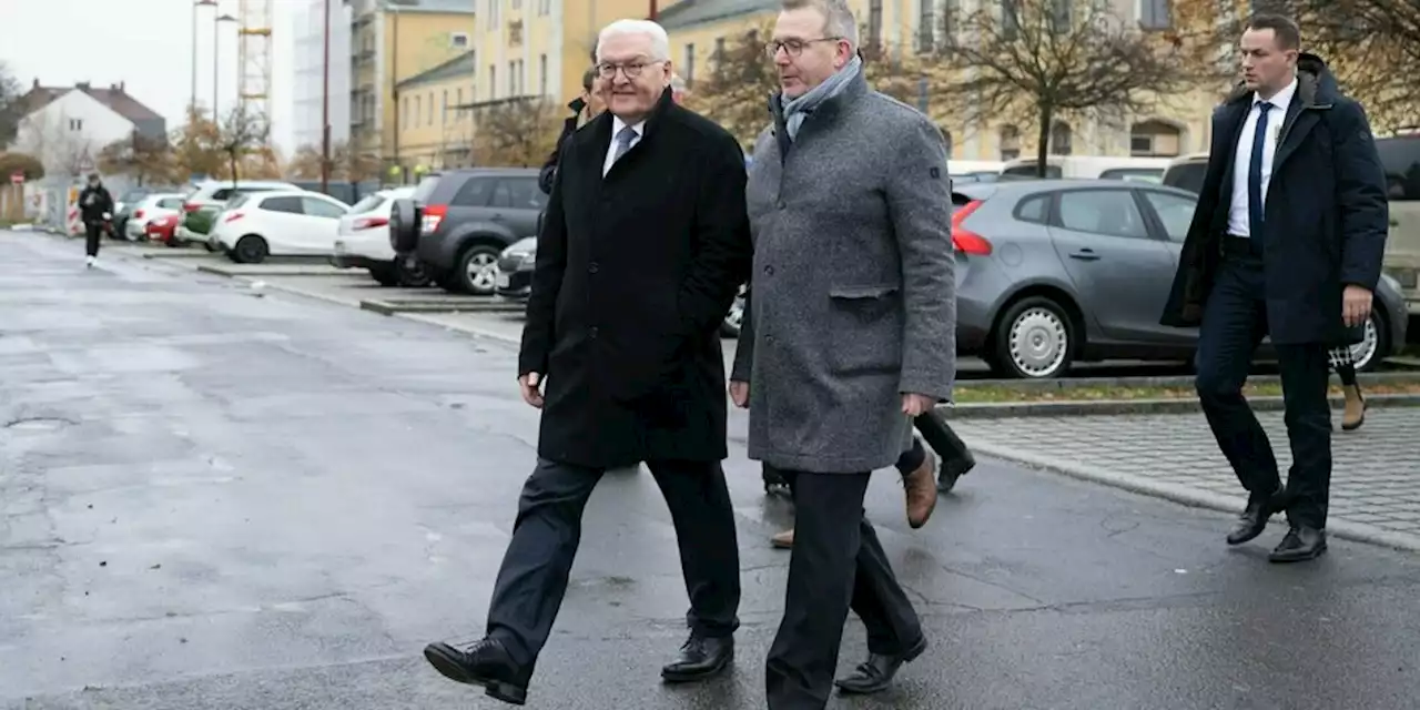 Steinmeier besucht Sachsen: Mit Kaffee gegen Spaltung