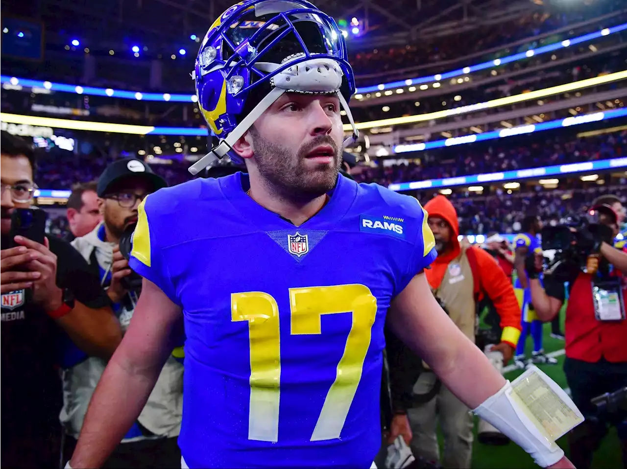 Baker Mayfield rallies Rams past Raiders in final minute