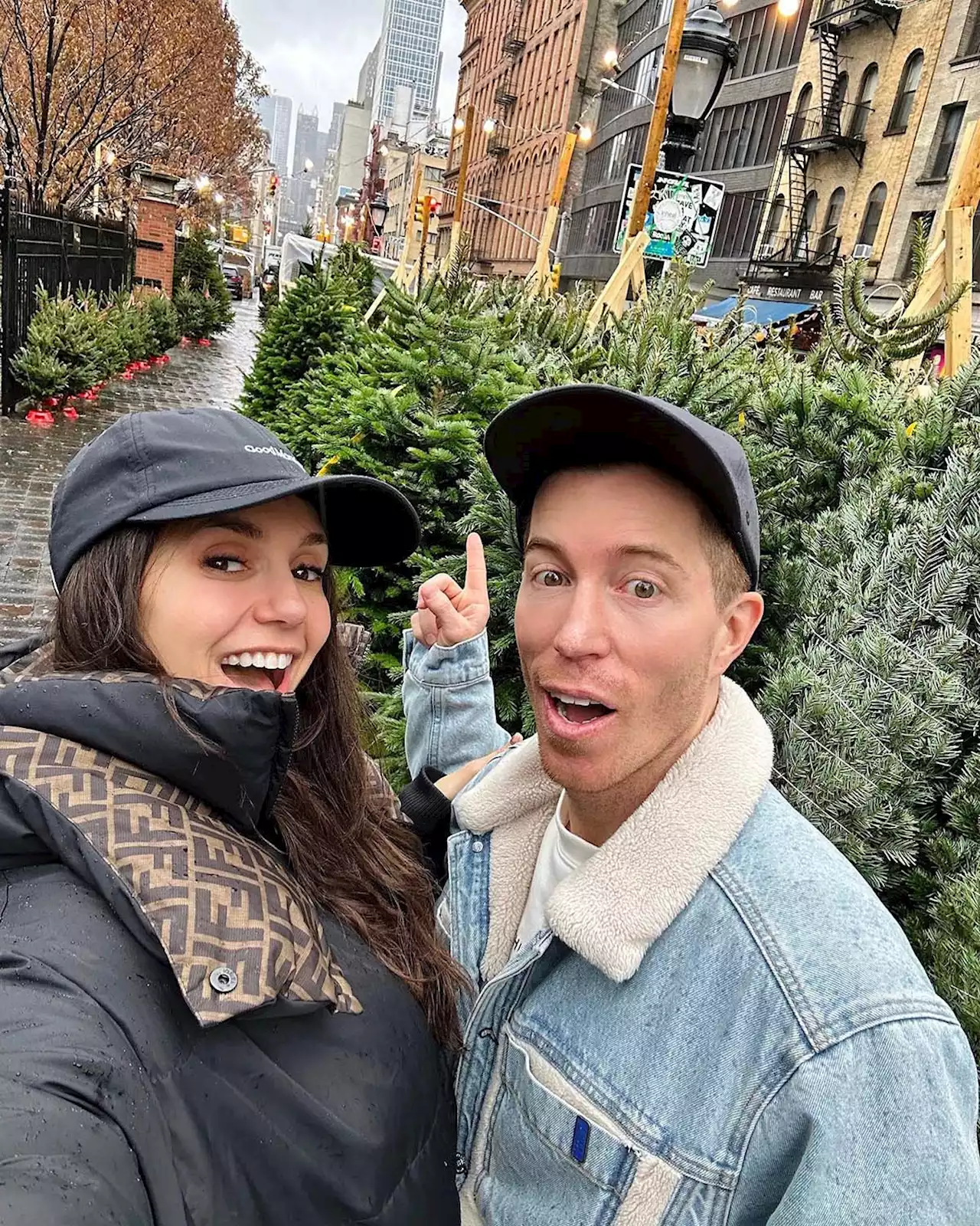 Stars Visiting Christmas Tree Farms in 2022: Nina Dobrev, Shaun White, More