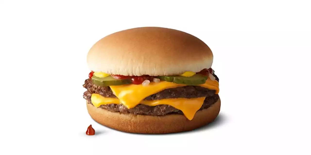 McDonald’s is selling its double cheeseburgers for 50 cents Thursday and Friday