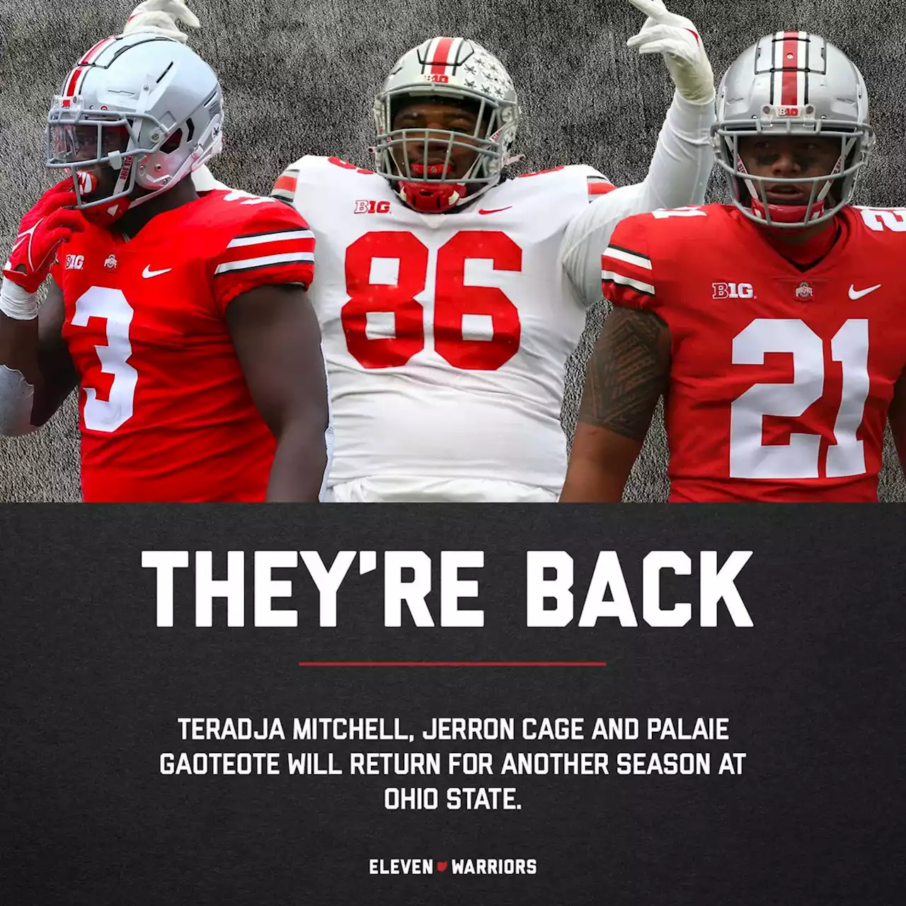 Ohio State Linebacker Teradja Mitchell to Return For Fifth Season With Buckeyes