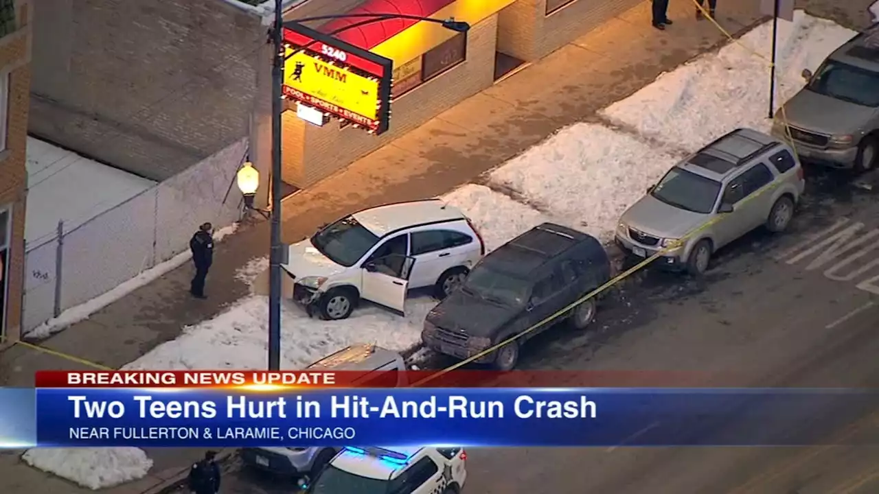 Chicago crash: Teens injured after SUV crashes into building in Belmont Cragin