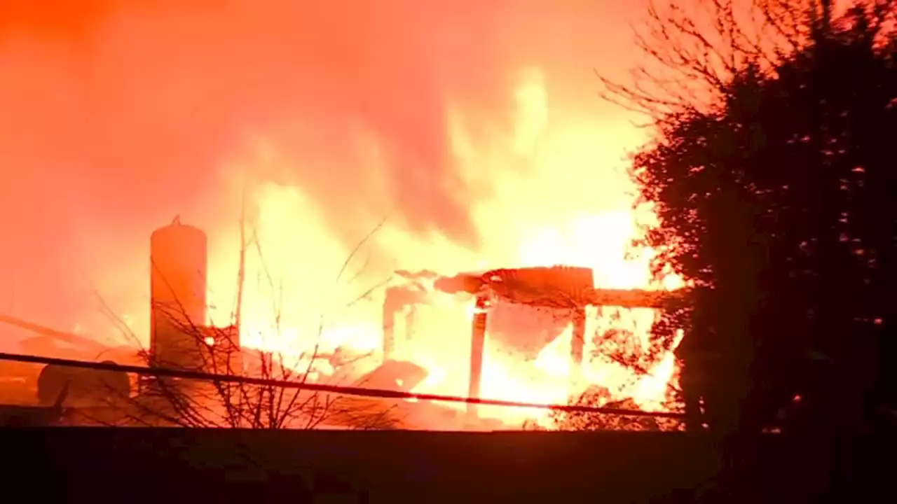 Explosions at North Carolina fertilizer plant force thousands to evacuate their homes