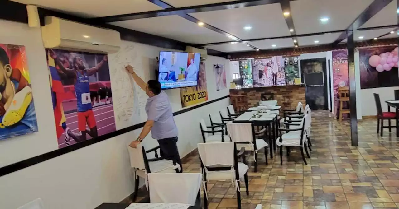 'El Campeón del Sabor': el restaurante que Anthony Zambrano le montó en Barranquilla a su mamá