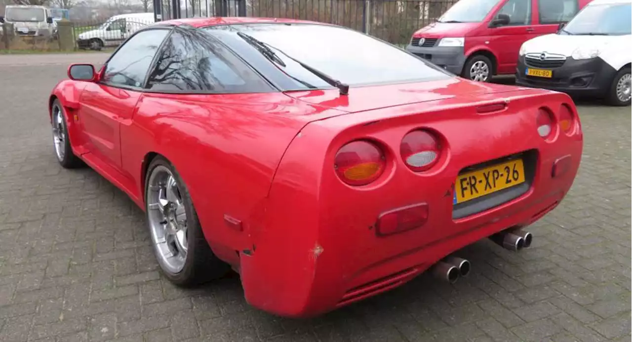 Someone Superglued A C5 Corvette Rear End To A Nissan 200SX | Carscoops