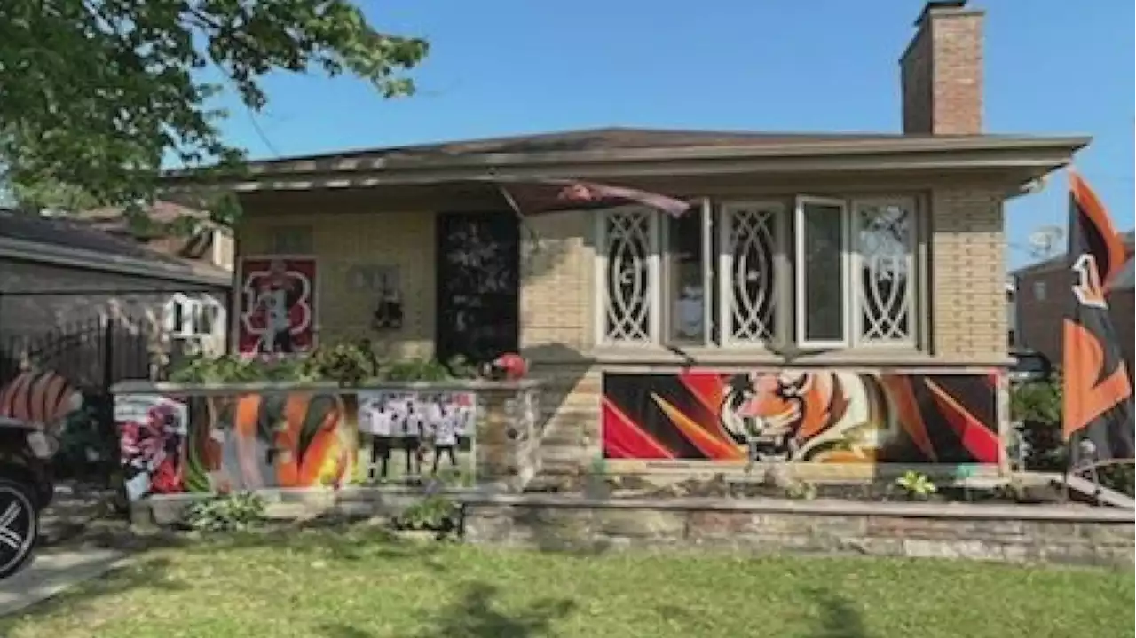 Owner Of Evergreen Park's 'Nati House' Has Bedecked His Property In Bengals Flair For Years, And He's Thrilled About The Super Bowl