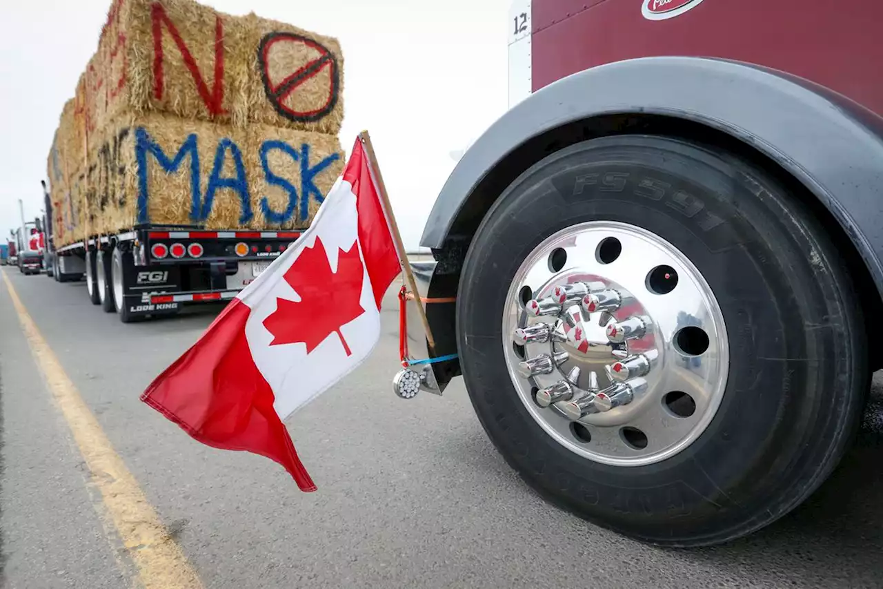 Anti-vaccine protest in Canada spurs outrage