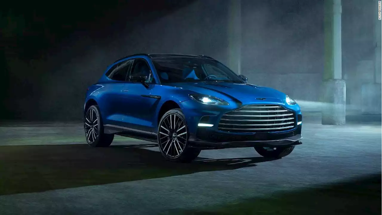 Aston Martin reveals a nearly 700 horsepower luxury SUV